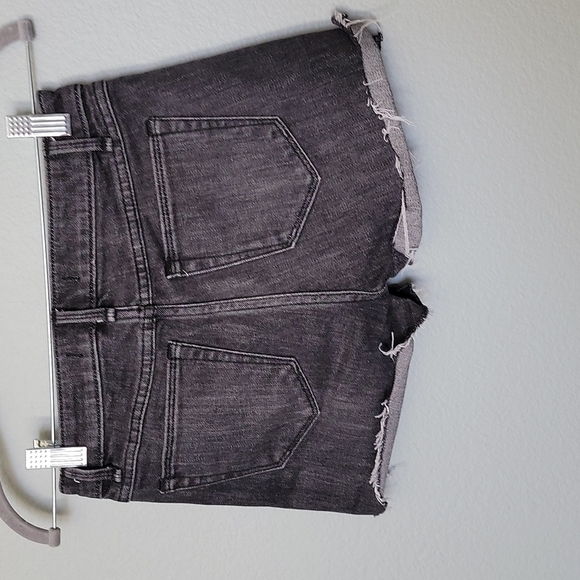 Abercrombie & Fitch DIY Festival Indie Sleaze E Girl Cut Off denim shorts 26 - Picture 5 of 9